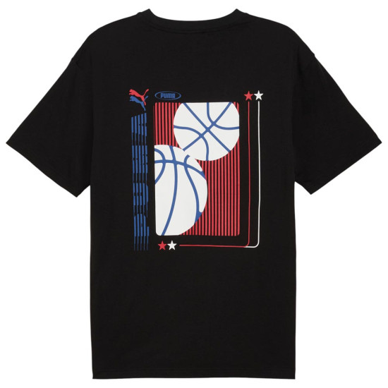 Puma Ανδρική κοντομάνικη μπλούζα Graphic Relaxed Tee Puma Ανδρική κοντομάνικη μπλούζα Graphic Relaxed Tee